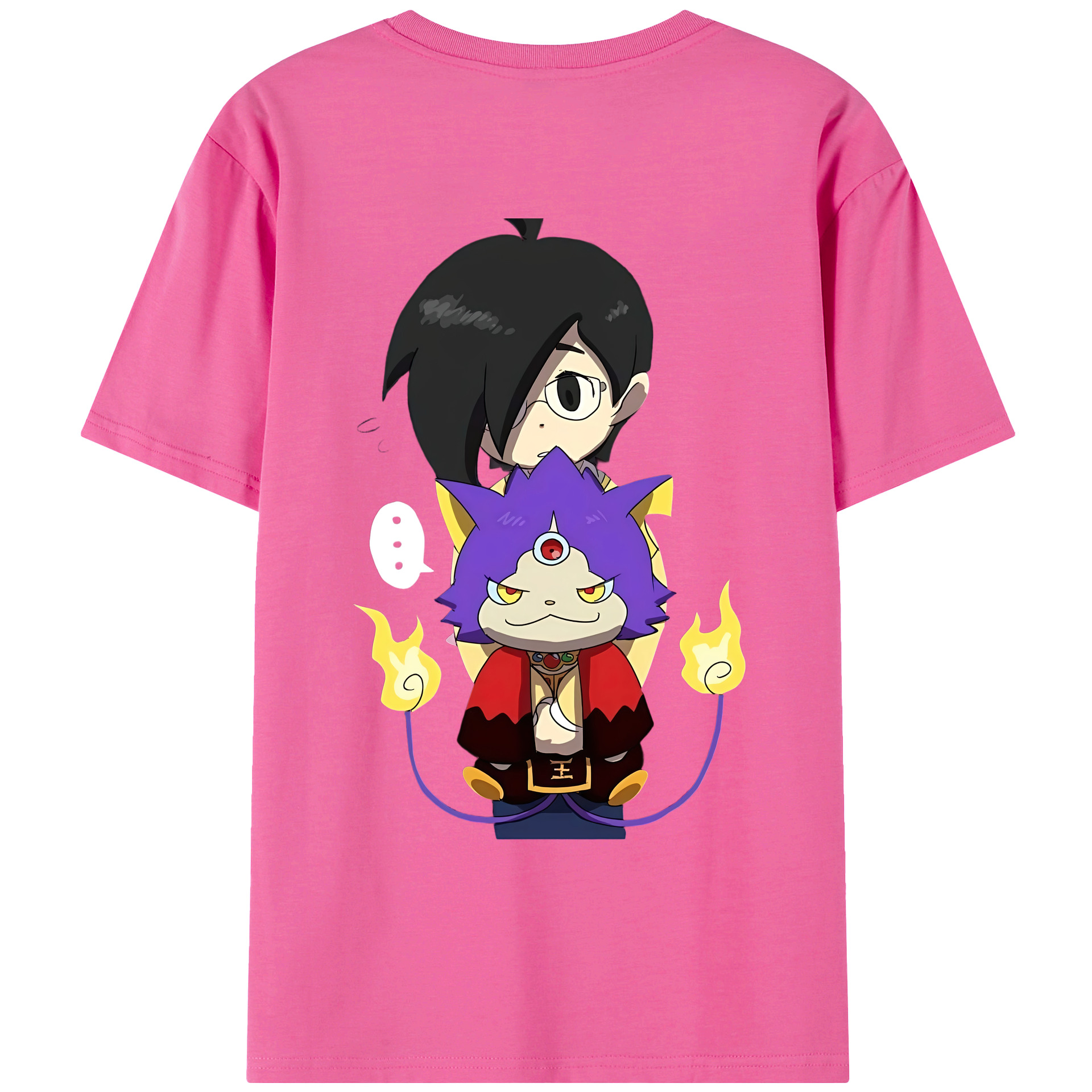 （画像用） 妖怪ウォッチ Yo-kai Watch レディース半袖Tシャツ(バックプリント)